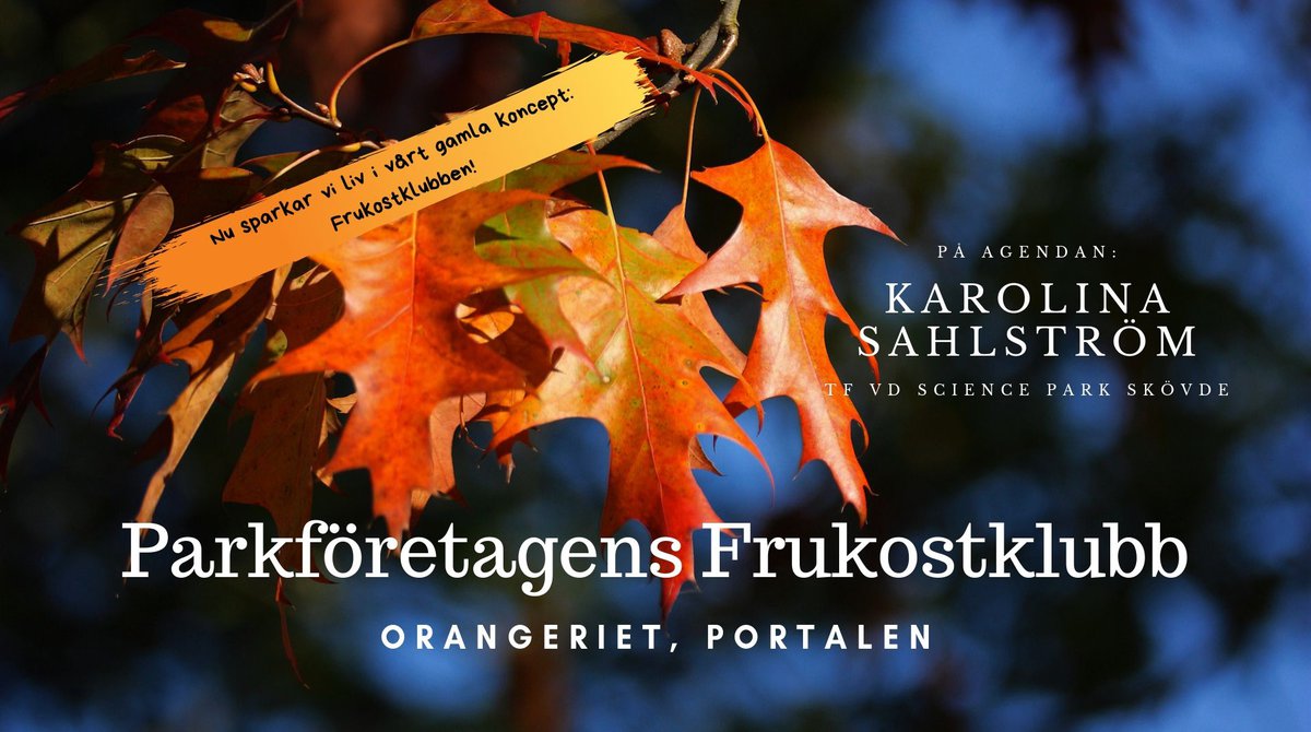 Parkföretagens frukostklubb