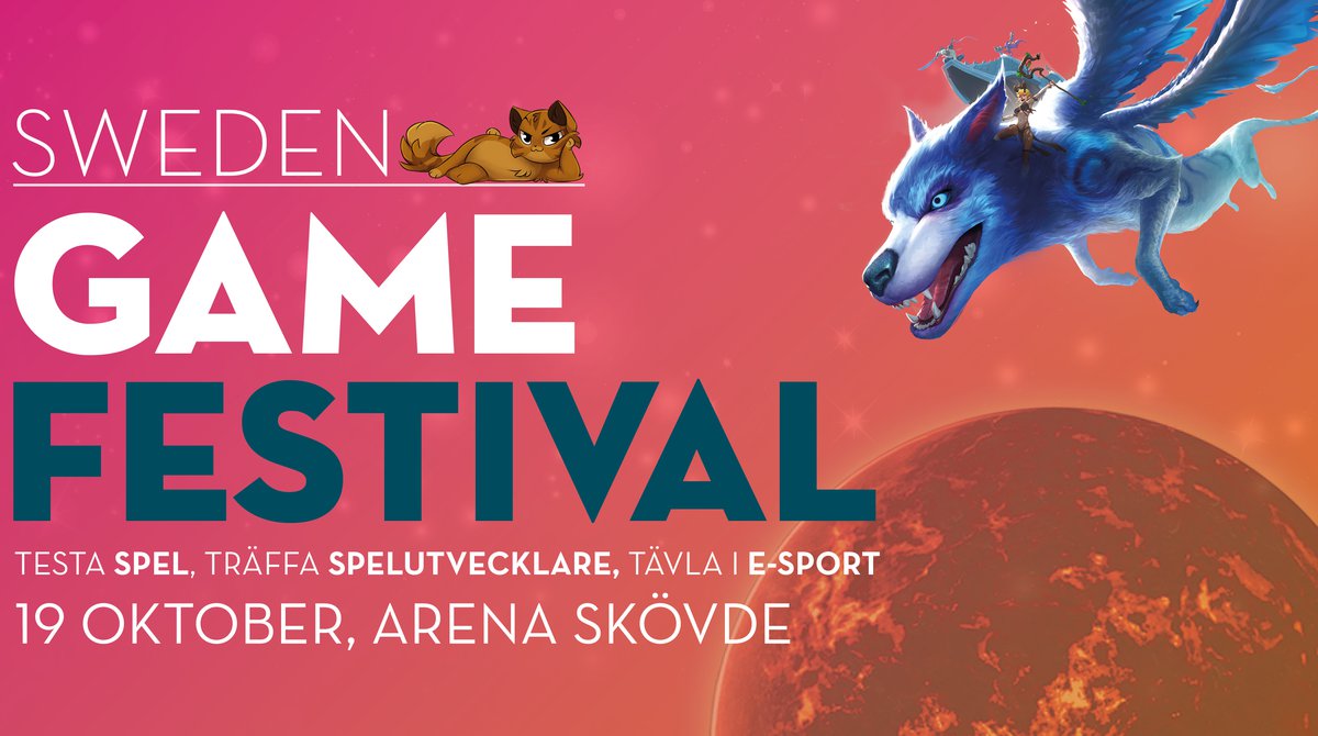 Sweden Game Festival 19 oktober