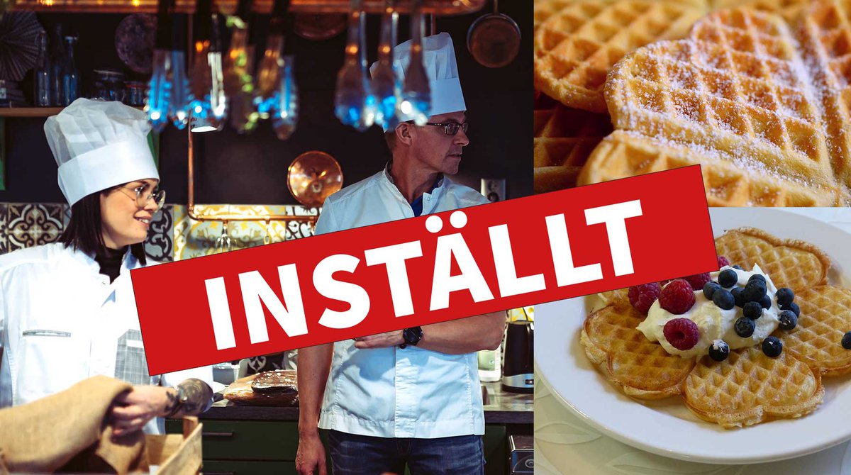 Våffeldagen inställd